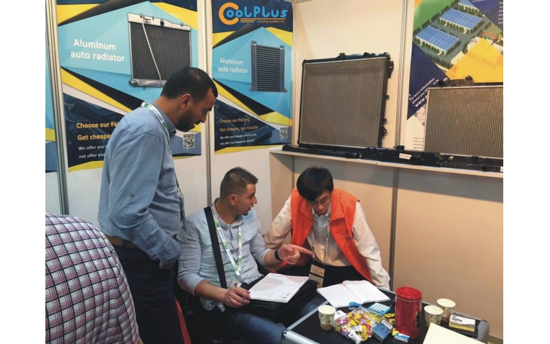 Coolplus participate  in DUBAI Automechanika show 2016